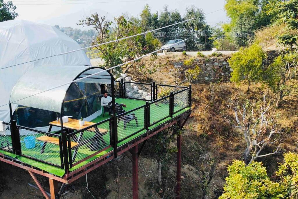 Gadeni Stays - Glamping Dome At Nainital Bhimtal Ngoại thất bức ảnh