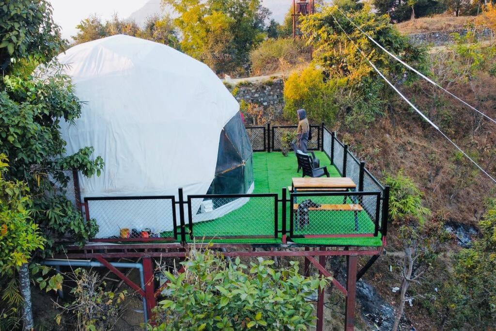 Gadeni Stays - Glamping Dome At Nainital Bhimtal Ngoại thất bức ảnh